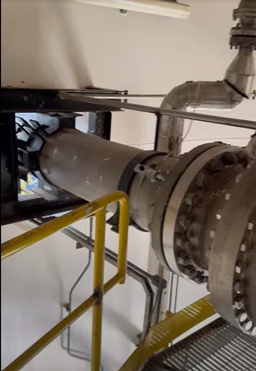 Calibração não intrusiva — Fábrica de Celulose: Descarga do Digestor Contínuo — fluído com sólidos em suspensão