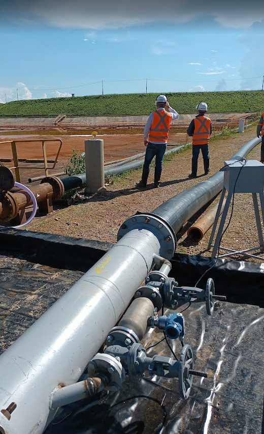 Instalação do densímetro INRBDM-C em campo 6