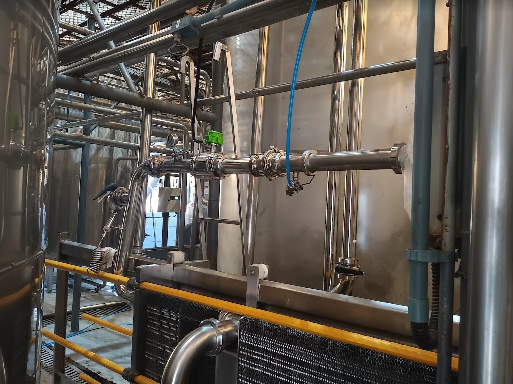 IN 7014 — Cervejaria: Alimentação das dornas