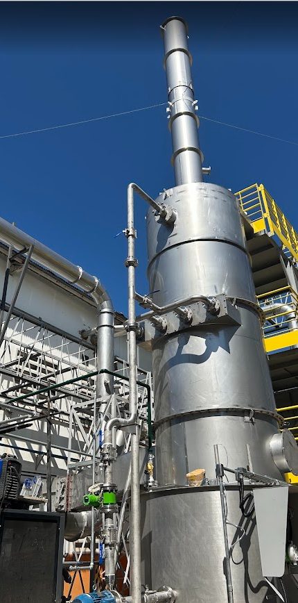IN 7014 — Quimica: Vazão da água condensada de um lavador de gases