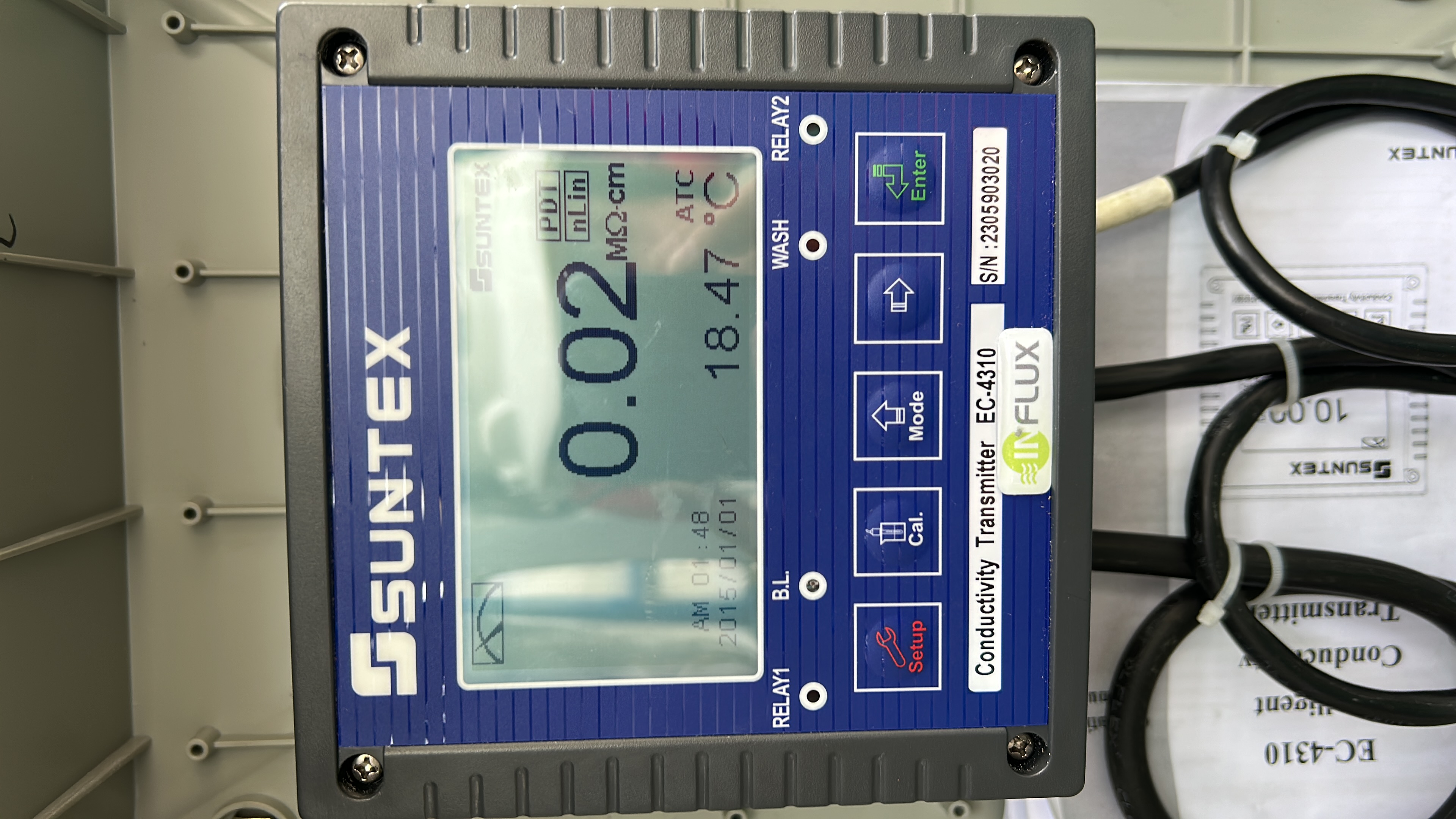 Transmissor de Condutividade - EC-4310