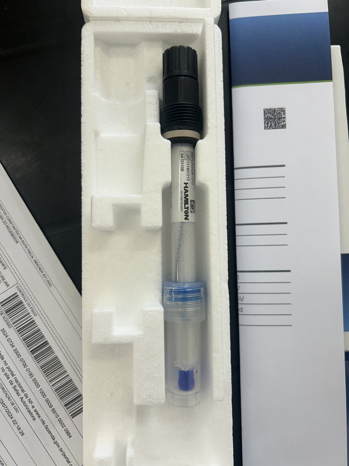 Sensor de pH e ORP - Junção Líquida Aberta miniatura 3